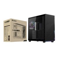 Miniatura 9 de CAJA GIGABYTE AORUS C400 GLASS,SEMITORRE,3.5"X2+2.5"X2,B:120MMX3+R:120MMX1,HDMI,USB3.0X2+3.2 TYPE CX1,ARGB,NEGRA+VENTANA TRANSPARENTE (GB-AC400G)
