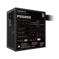 Miniatura 7 de Fuente Alimentación 550W GIGABYTE  P550SS Fuente de Alimentación - PCIe 5.0, 80 PLUS Silver, Ventilador de 120 mm, Compatible con ATX 3.0, Enchufe EU