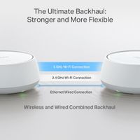 Miniatura 5 de PUNTO DE ACCESO INTERIOR MESH WIFI 7 TP-LINK BE25 3-PACK BE5000 DUALBAND 4324Mbps EN 5GHz 2x2.5Gb