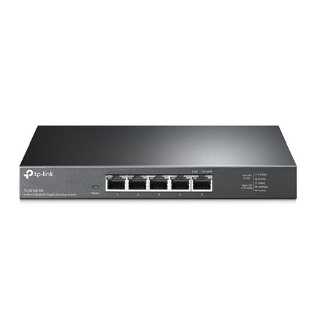 5-PORT 2.5G MULTI-GIGABIT DESKTOP SWITCH 5 2.5G RJ45 POR TS - Imagen 2 de 3 5-PORT 2.5G MULTI-GIGABIT DESKTOP SWITCH 5 2.5G RJ45 POR TS - Imagen 2 de 3