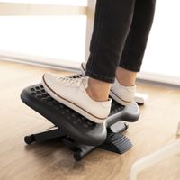 Miniatura 5 de Tooq Reposapiés ajustable confort Negro