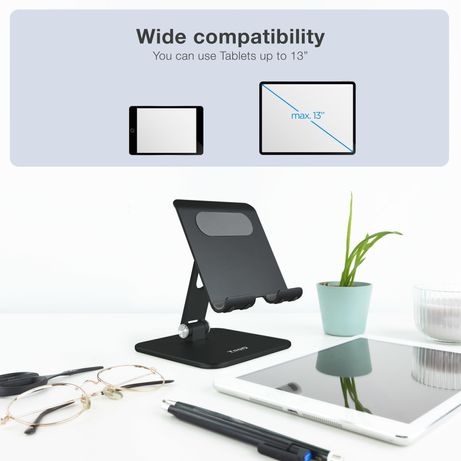 SOPORTE SOBREMESA TABLET PH-HERMES-NOCHE HASTA 13" NEGRO - Imagen 6 de 11 SOPORTE SOBREMESA TABLET PH-HERMES-NOCHE HASTA 13" NEGRO - Imagen 6 de 11