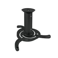 Miniatura 1 de SOPORTE TECHO VIDEO-PROYECTOR TOOQ 10KG 8-17CM NEGRO