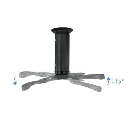 SOPORTE TECHO VIDEO-PROYECTOR TOOQ 10KG 8-17CM NEGRO - Imagen 4 de 7 SOPORTE TECHO VIDEO-PROYECTOR TOOQ 10KG 8-17CM NEGRO - Imagen 4 de 7