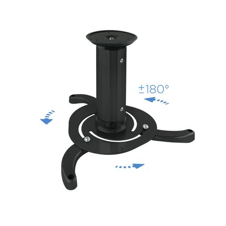 SOPORTE TECHO VIDEO-PROYECTOR TOOQ 10KG 8-17CM NEGRO - Imagen 5 de 7 SOPORTE TECHO VIDEO-PROYECTOR TOOQ 10KG 8-17CM NEGRO - Imagen 5 de 7