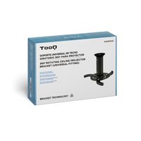 Miniatura 6 de SOPORTE TECHO VIDEO-PROYECTOR TOOQ 10KG 8-17CM NEGRO