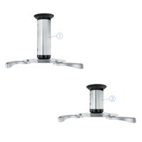 Miniatura 3 de SOPORTE TECHO VIDEO-PROYECTOR TOOQ 10KG 8-17CM PLATA