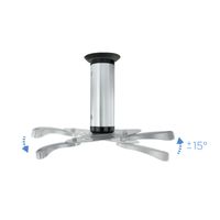 Miniatura 4 de SOPORTE TECHO VIDEO-PROYECTOR TOOQ 10KG 8-17CM PLATA