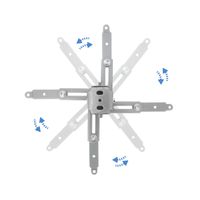 Miniatura 4 de SOPORTE TECHO PROYECTOR TOOQ PJ2012T-SPLATA 130/430 - 650 mm MAX 20 KG