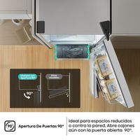 Miniatura 5 de FRIGORIFICO COMBI HISENSE RB440N4AWC NOFROST C ALTO 201,7 CM ANCHO 59,5 CM BLANCO