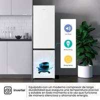 Miniatura 14 de FRIGORIFICO COMBI HISENSE RB440N4AWC NOFROST C ALTO 201,7 CM ANCHO 59,5 CM BLANCO