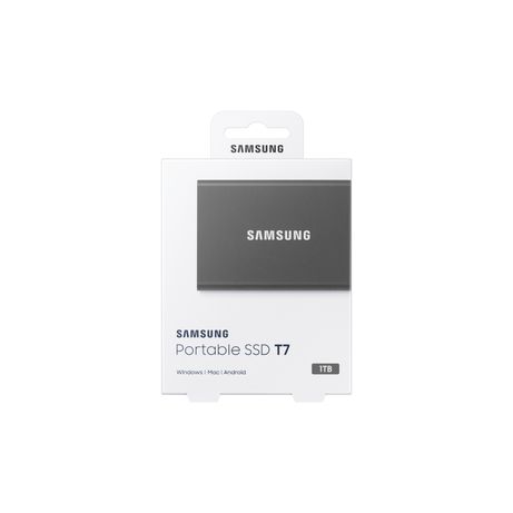 Samsung T7 1TB Grey - Imagen 8 de 12 Samsung T7 1TB Grey - Imagen 8 de 12