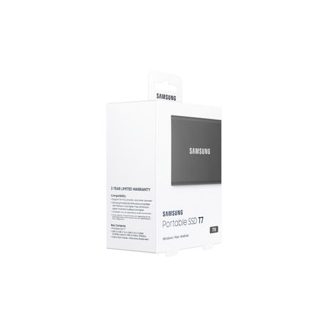 Samsung T7 1TB Grey - Imagen 10 de 12 Samsung T7 1TB Grey - Imagen 10 de 12