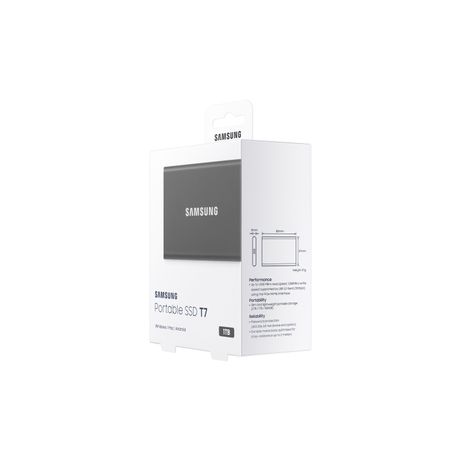 Samsung T7 1TB Grey - Imagen 11 de 12 Samsung T7 1TB Grey - Imagen 11 de 12