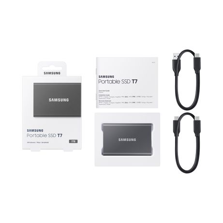 Samsung T7 1TB Grey - Imagen 12 de 12 Samsung T7 1TB Grey - Imagen 12 de 12