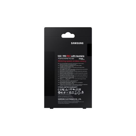 SAMSUNG 990 Pro SSD 4000GB M.2 7450MB/s PCI Express 4.0 NVMe - Imagen 13 de 15 SAMSUNG 990 Pro SSD 4000GB M.2 7450MB/s PCI Express 4.0 NVMe - Imagen 13 de 15