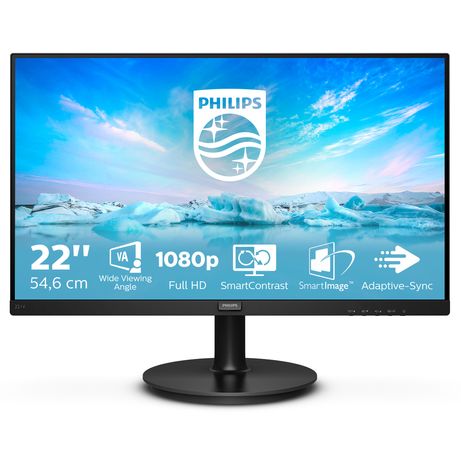 MONITOR PHLIPS 221V8 21.5" LED 1920X1080/ 75HZ/ 4MS/ VGA/ HDMI - Imagen 2 de 5 MONITOR PHLIPS 221V8 21.5" LED 1920X1080/ 75HZ/ 4MS/ VGA/ HDMI - Imagen 2 de 5