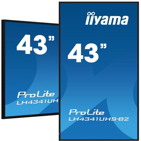 IIYAMA LH4341UHS-B2 42.5" LCD IPS 4K Ultra HD HDMI - Imagen 1 de 9 IIYAMA LH4341UHS-B2 42.5" LCD IPS 4K Ultra HD HDMI - Imagen 1 de 9