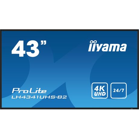 IIYAMA LH4341UHS-B2 42.5" LCD IPS 4K Ultra HD HDMI - Imagen 2 de 9 IIYAMA LH4341UHS-B2 42.5" LCD IPS 4K Ultra HD HDMI - Imagen 2 de 9