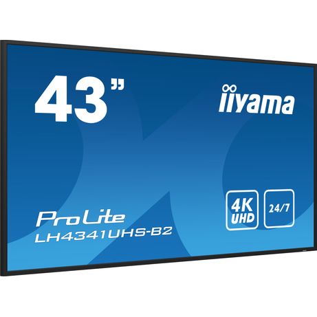 IIYAMA LH4341UHS-B2 42.5" LCD IPS 4K Ultra HD HDMI - Imagen 4 de 9 IIYAMA LH4341UHS-B2 42.5" LCD IPS 4K Ultra HD HDMI - Imagen 4 de 9