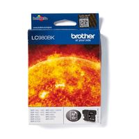 Miniatura 1 de CARTUCHO BROTHER NEGRO LC-980BK