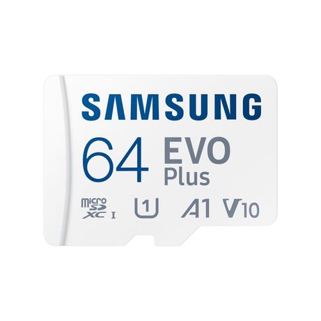 SAMSUNG MICRO SD, EVO PLUS, 64 GB,CLASS 10 - Imagen 1 de 1 SAMSUNG MICRO SD, EVO PLUS, 64 GB,CLASS 10 - Imagen 1 de 1
