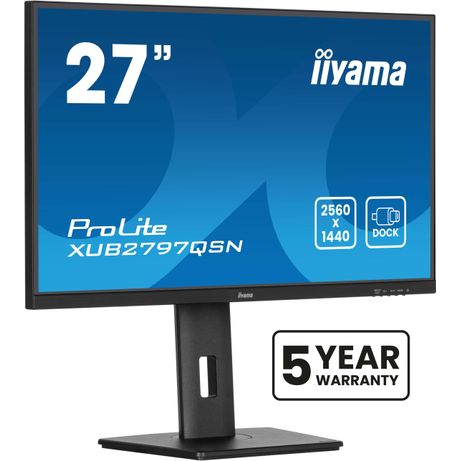 IIYAMA XUB2797QSN-B2 ProLite 27" LED IPS Quad HD HDMI Altavoces - Imagen 1 de 14 IIYAMA XUB2797QSN-B2 ProLite 27" LED IPS Quad HD HDMI Altavoces - Imagen 1 de 14