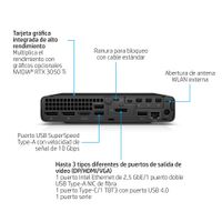 Miniatura 3 de MINI PC HP ELITE MINI 800 G9 DESKTOP COMPUTER - INTEL CORE I7 14TH GEN I7-14700 - 16 GB - 512 GB SSD - DESKTOP MINI - INTEL Q670 CHIP - WINDOWS 11 PRO