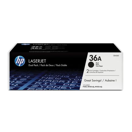 TONER HP LASERJET NEGRO PACK 2 36A - Imagen 1 de 2 TONER HP LASERJET NEGRO PACK 2 36A - Imagen 1 de 2