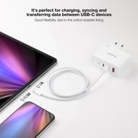 Miniatura 6 de Nanocable Cable USB-C 2.0 60W USB-C/M-M, 1m