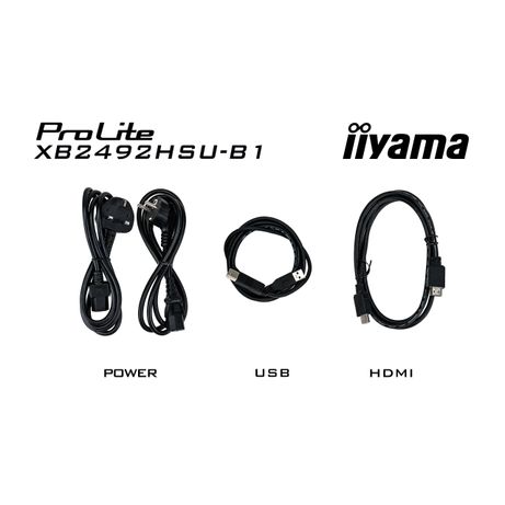 IIYAMA XB2492HSU-B1 ProLite 23.8" LED IPS Full HD HDMI Altavoces - Imagen 20 de 20 IIYAMA XB2492HSU-B1 ProLite 23.8" LED IPS Full HD HDMI Altavoces - Imagen 20 de 20