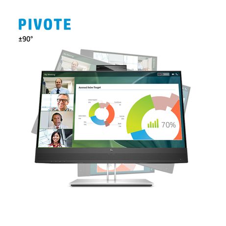 HP Monitor de videoconferencia FHD HP E24mv G4 23.8" LCD IPS Full HD HDMI VGA Altavoces - Imagen 7 de 11 HP Monitor de videoconferencia FHD HP E24mv G4 23.8" LCD IPS Full HD HDMI VGA Altavoces - Imagen 7 de 11