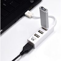 Miniatura 2 de EWENT EW1122 MINI-HUB USB 4 PUERTOS BLANCO