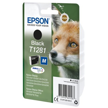 CARTUCHO EPSON NEGRO T1281 C13T12814012 - Imagen 2 de 2 CARTUCHO EPSON NEGRO T1281 C13T12814012 - Imagen 2 de 2