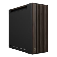 Caja Asus  ProArt PA602 Wood Edition Modern Black - Metal Panel  Negro, Madera