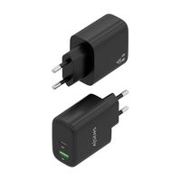Miniatura 3 de AISENS - CARGADOR GaN 45W, 1xUSB-C PD3.0 QC4.0, 1xUSB-A QC3.0, NEGRO