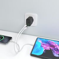 Miniatura 5 de AISENS - CARGADOR GaN 45W, 1xUSB-C PD3.0 QC4.0, 1xUSB-A QC3.0, NEGRO
