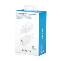 Miniatura 7 de AISENS - CARGADOR GaN 65W, 2xUSB-C PD3.0 QC4.0, 1xUSB-A QC3.0, BLANCO