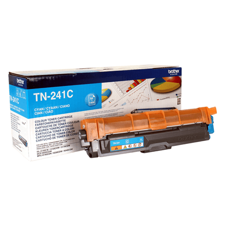 TONER BROTHER CYAN TN241C - Imagen 1 de 3 TONER BROTHER CYAN TN241C - Imagen 1 de 3