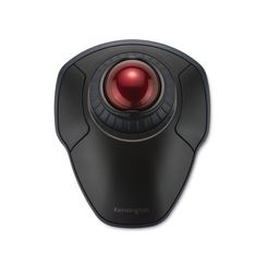KENSINGTON ORBIT WITH SCROLL RING WIRELESS TRACKBALL - BLA CK