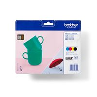 Miniatura 1 de PACK CARTUCHOS BROTHER LC227XLVALBP (NEGRO,CIAN,MAGENTA,AMARILLO)