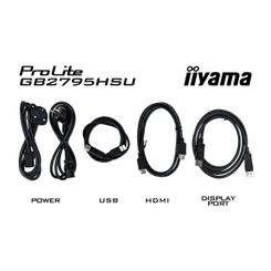 IIYAMA PANTALLA 27", 280HZ, MPRT 0.2MS, HDMI X1, DISPLAYPORT X1, ALTAVOCES