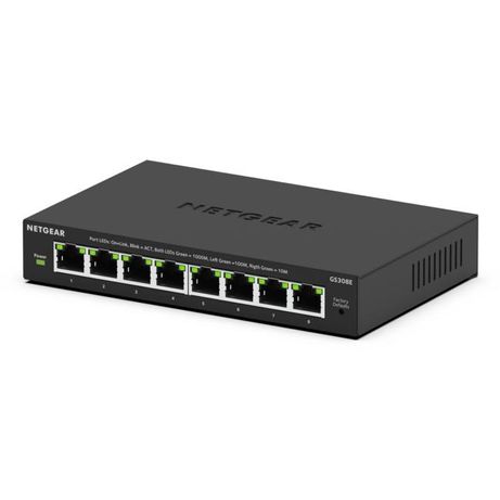 8PT GIGABIT PLUS SWITCH GS308E - Imagen 1 de 6 8PT GIGABIT PLUS SWITCH GS308E - Imagen 1 de 6