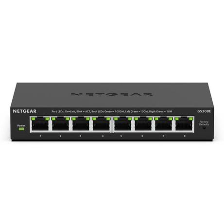 8PT GIGABIT PLUS SWITCH GS308E - Imagen 3 de 6 8PT GIGABIT PLUS SWITCH GS308E - Imagen 3 de 6