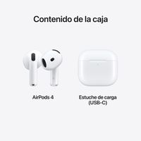 Miniatura 9 de AURICULARES APPLE AIRPODS 4 MXP63ZM/A