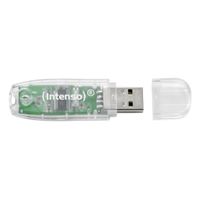 Miniatura 2 de MEMORIA 32 GB REMOVIBLE INTENSO USB 2.0 RAINBOW TRANSPARENTE