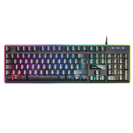 Mars Gaming MK320ES Tecl Full RGB H-Mec Reposamuñ - Imagen 3 de 9 Mars Gaming MK320ES Tecl Full RGB H-Mec Reposamuñ - Imagen 3 de 9