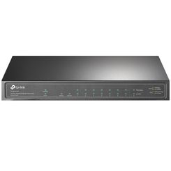 10-PORT 1G POE+ SWITCH 63W POE POWER STEEL CASE IN