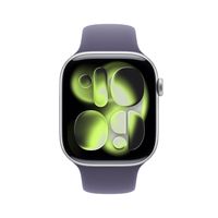 Miniatura 3 de Apple Watch Series 11 GPS + Cellular 46mm Silver Aluminium Case with Purple Fog Sport Band - M/L