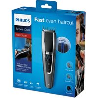 Miniatura 4 de CORTAPELO PHILIPS SERIES HC5650/15 DE 0.5 A 28mm 28 AJUSTES LAVABLE 100% INALAMBRICA Y RECARGABLE CON FUNDA RIGIDA